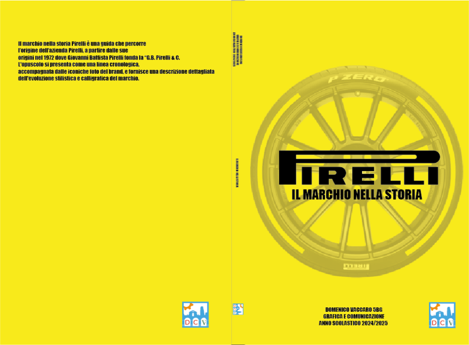 Copertina Opuscolo Pirelli