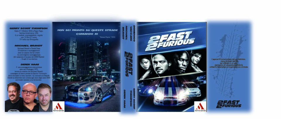 Copertina Libro 2FAST 2FURIOUS